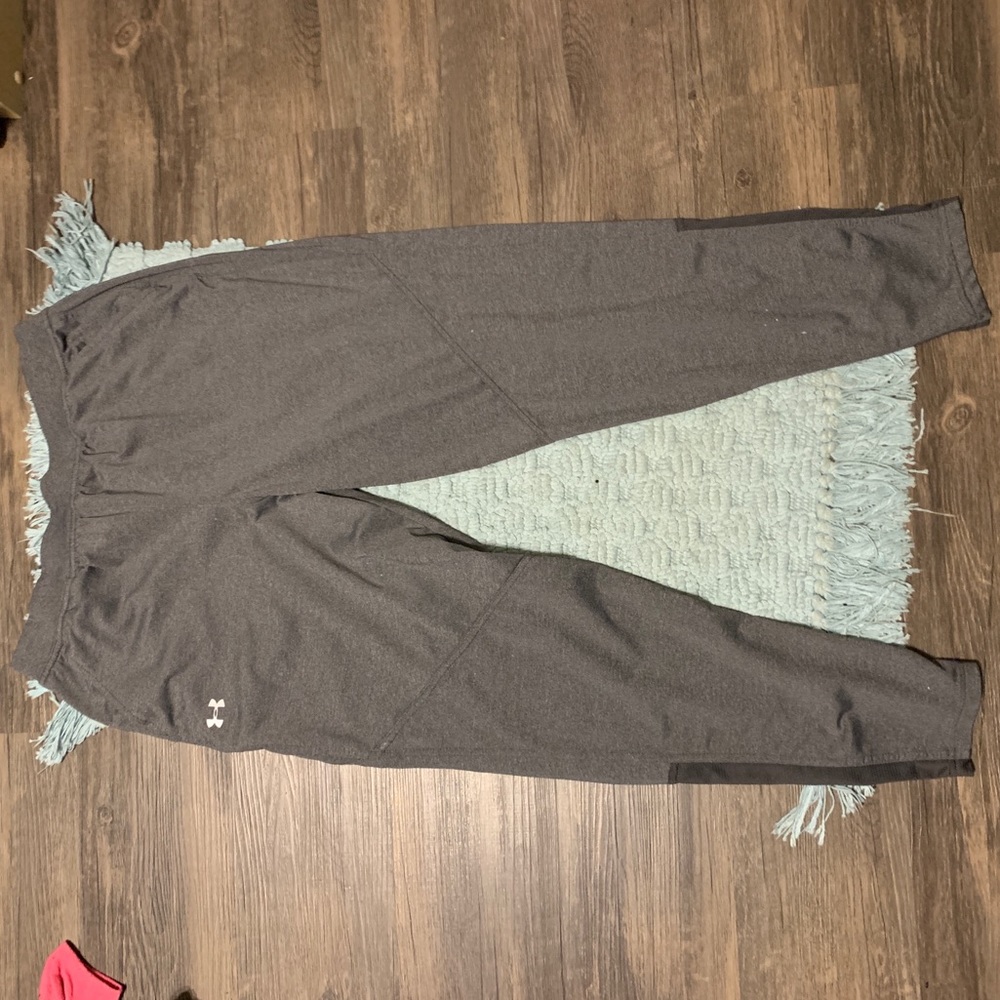 Grey under armour joggers
